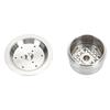 With Spoon Brush Stainless Steel Coffee Capsules Reusable Coffee Capsules  Office Use