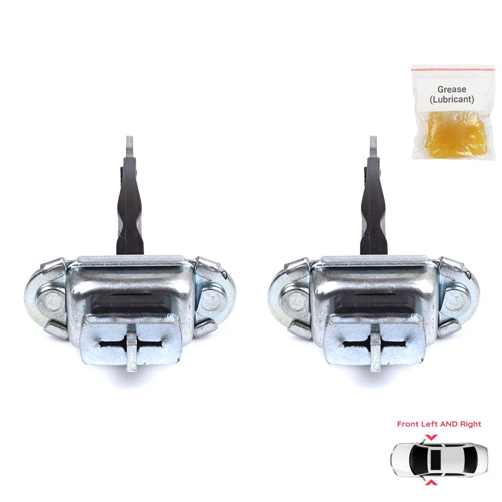 BDP1351-1 2 Pieces Front Door Hinge Brake Stop Check Strap Limiter for Toyota Avensis MK1 T22 Caldina Carina Corona Premio T210 1997-2003 4/5 Door