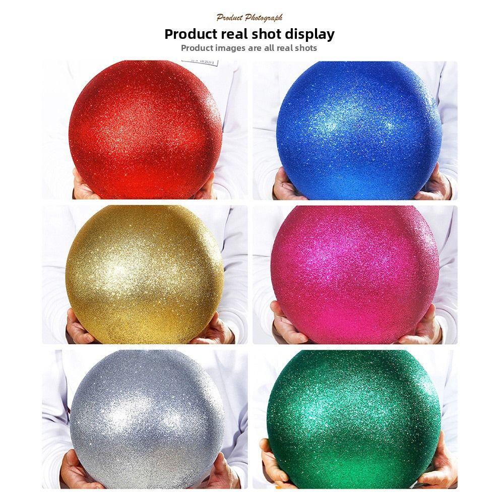 Kunststoff Perlglanzkugel 15CM Feiertagsdekorationen Große Weihnachtsbaumkugeln Weihnachten
