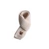 Cute Korean Windproof Scarf Baby Kids Autumn Winter Plush Neck Warmer Cozy Fleece Lined Unisex Boy Girl Infant Solution