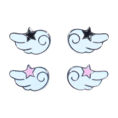 HURJABOYACC Wing with Star Earrings