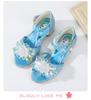 Princess Aisha 2026 Girls' Sandals – Summer Open Toe with Snowflake Rhinestone