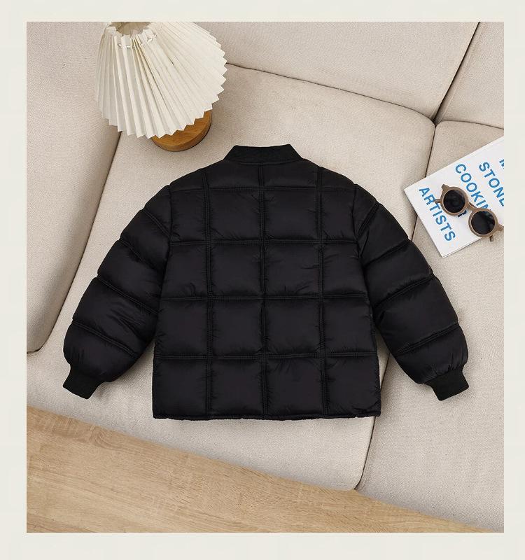 2026 New Autumn/Winter Thick Cotton Coat: Essential Warm School Uniform for Boys and Girls