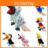 New Cross-border Bird Animal Hand Puppet Large Beak Parrot Toy For Soothing Kids Wholesale Eagle Doll