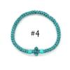 Eastern Orthodox Adjustable Prayer Rope, Hand Knotted Cord Bracelet With Geometric Cross Decor Unisex Multiple Color Options