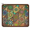 Fast Absorbent Drying Mat Bohemian Dish Mat, Super Diatomaceous Earth Drainer Water Absorption Non-Slip Colorful Ethnic Heat Insulation for