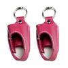 Pack of 2 Water Resistant Inhaler Case for Asthmas Inhalers Leather and Metal Featuring Organization
