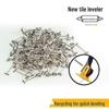 Tile Leveling Tool: Floor Tile Cross Spacer & Positioning Device with Steel Needle