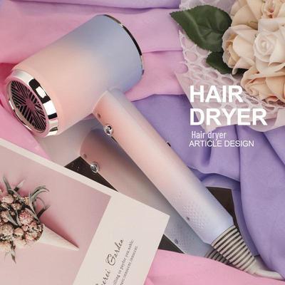 Secador de Cabelo Silencioso de Alta Potência com Configurações Quente/Frio e Tecnologia de Íons Negativos