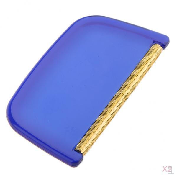 

2 шт. Компактный пуховый гребень для кашемировой шерсти, средство для удаления ворса, инструмент для ухода за одеждой