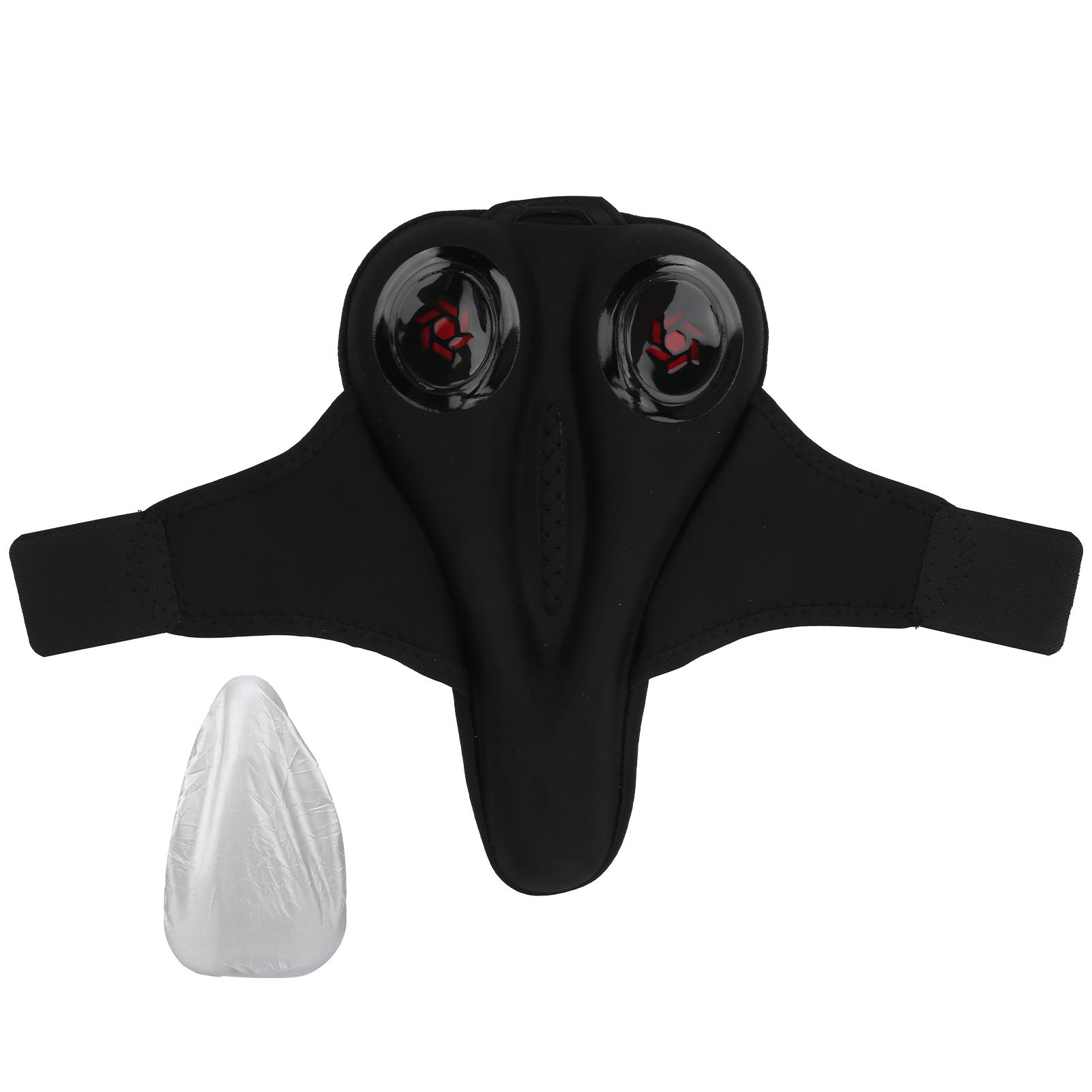 

Mountain Bike Seat Cushion Outdoor Bicycle Cycling Soft Seat Cover Saddle Cushion червоний