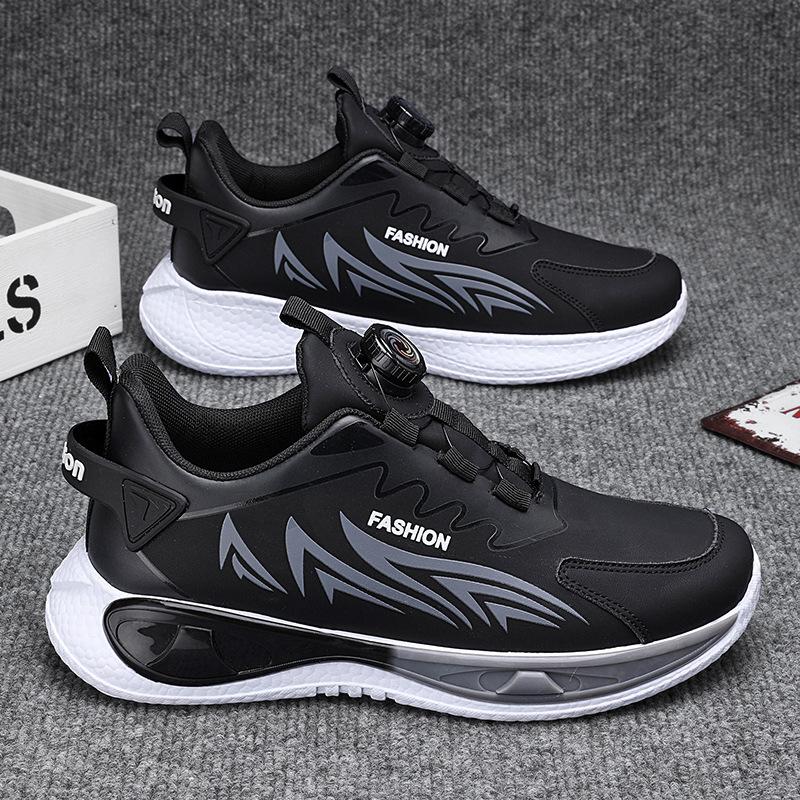 

Men s shoes new student breathable mesh rotating buckle casual sports niche trend men s dad shoes regular 44 чорний