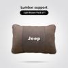 Car Interior Headrest & Lumbar Support Memory Foam Core For Jeep Grand Cherokee Wrangler JK Gladiator Compass Renegade Wagoneer AMO1