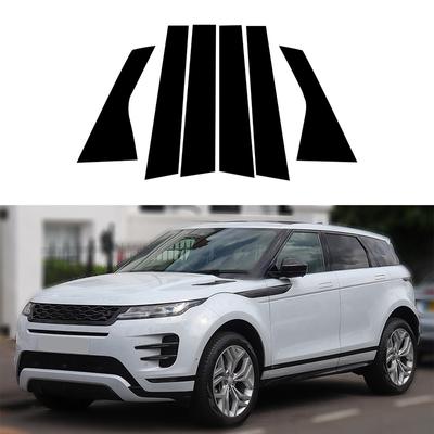 Car Pillar Posts for Range Rover Evoque L551 5-Door 2019 2020 2021 2022 Glossy Black Door Window Trim Cover Stickers Styling
