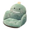 Home Decoration Cartoon Plush Chair Cushion Non-Slip Lumbar Support Chair Cushions Cartoon Animal Soft Comfortable Chair Pillows
