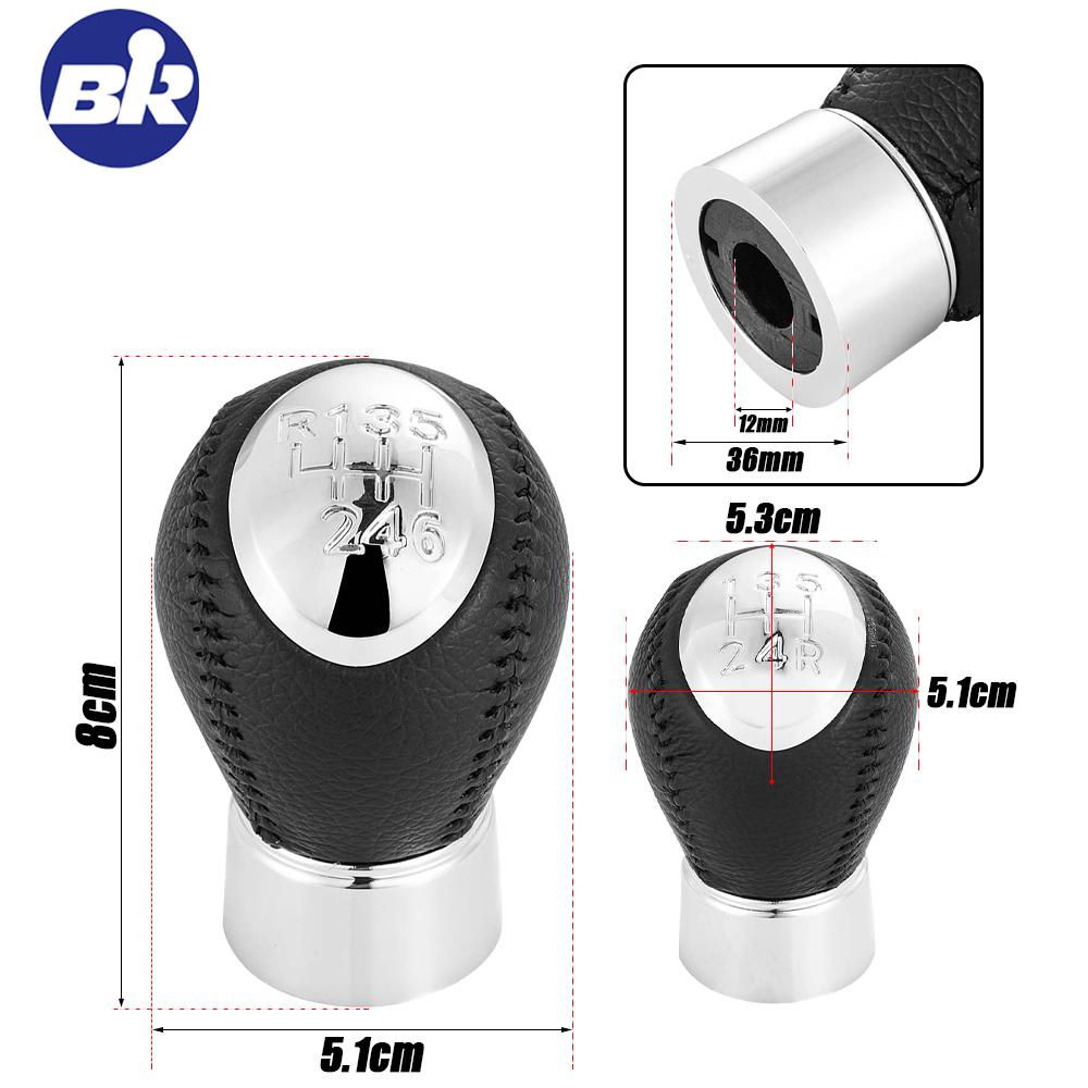 New Product 5/6 Speed Manual Transmission Car Accessories Gear Shift Knob For MAZDA 6 2002 2003 2004 2005 2006 2007 Car Styling
