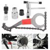 Bicycle Crank Repair Tool Kits Crank Puller Bottom Bracket Remover Chain Cutter Wrench