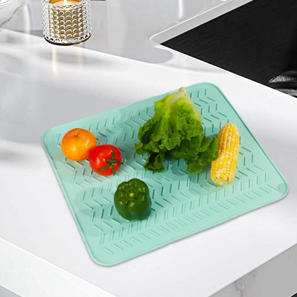 Draining Mat Made of , Mat, Stable, Hygienic Sink for Sink, Refrigerator,