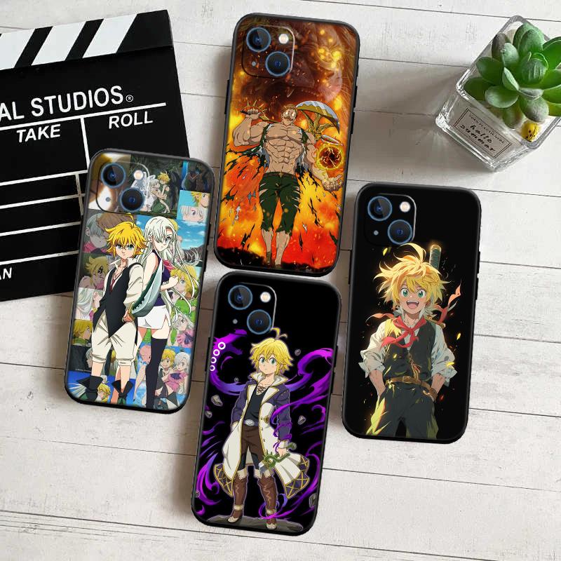 QE24 S-Seven D-Deadly Sin Case for Samsung Galaxy M06 M15 M16 M35 M55 M56 A36 A42 A50 A50S A51 A52 A32 A33 A05 A05S A06 A16 A20