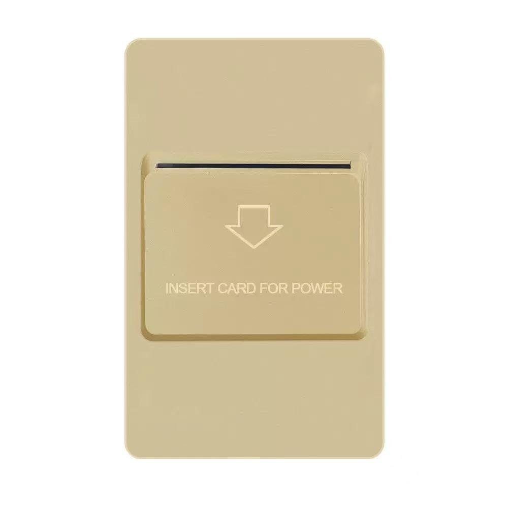 Weichuang Smart Hotel Room Card Power Switch – Low/High Frequency Inductive Power-Saving Wall Switch