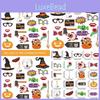 Halloween Party Photo Accessories With Paper Props For Venue Decoration And Fun Photos