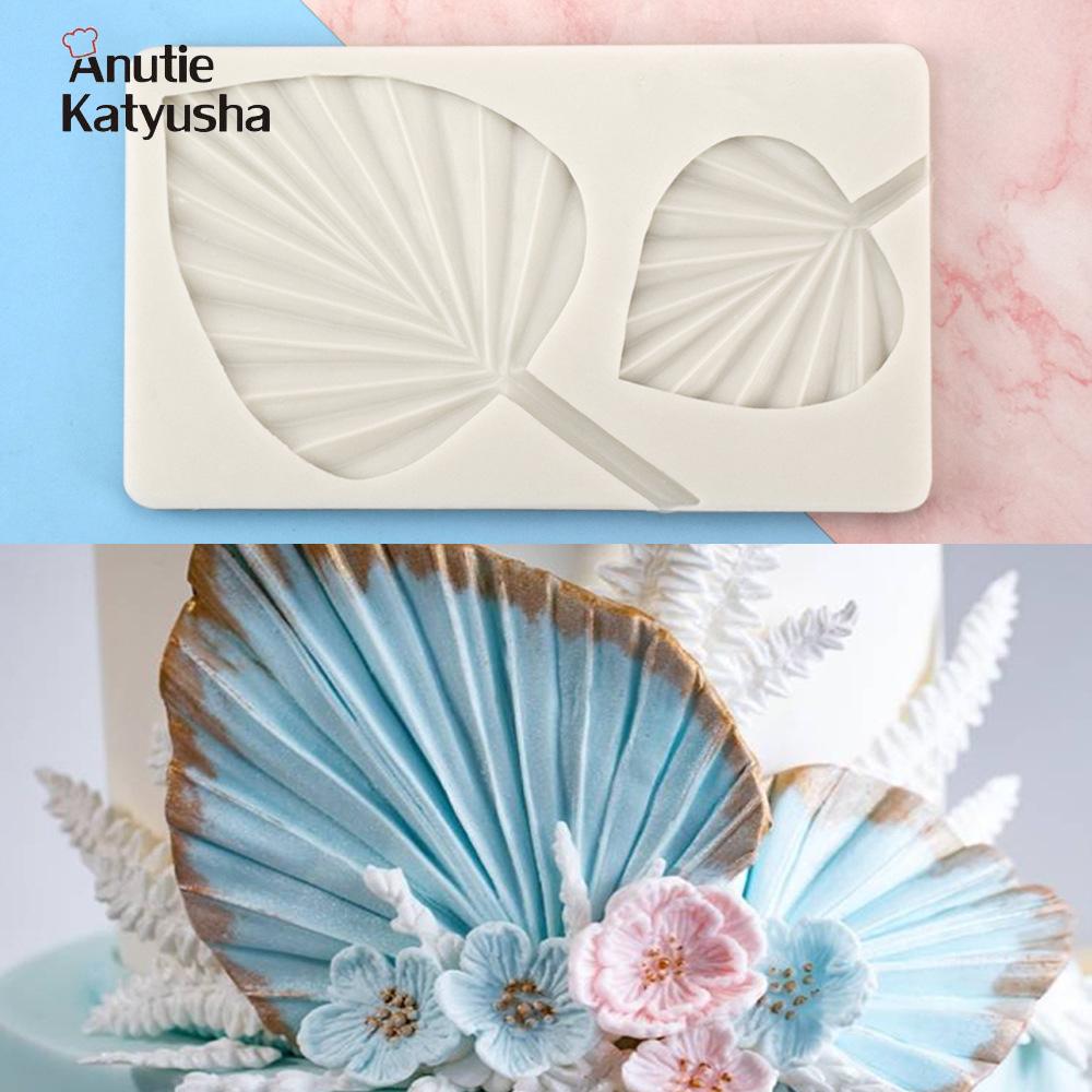 Size Leaf Silicone Mold Cake Decoration Fondant Mold Flower Rose Leaf Baking Tray Baking Tool