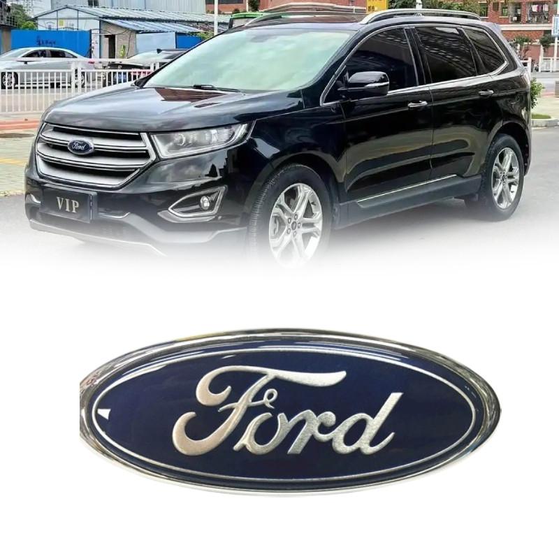 Grille Oval Ford Badge Car Emblem Sticker With Abs Material Front Rear Mark