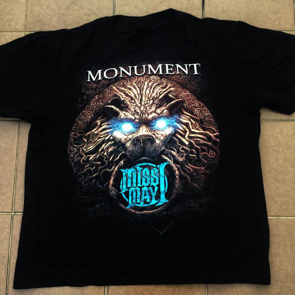 Koszulka z zespołem Miss May I monumentem Dla mężczyzn Kobiet S-4XL VN854 Koszulka Unisex