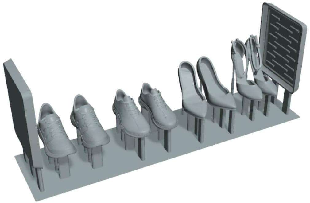 

HMA Shoes Подставка для обуви Набор из смолы 1/24 и M3-2402 (Диорама)