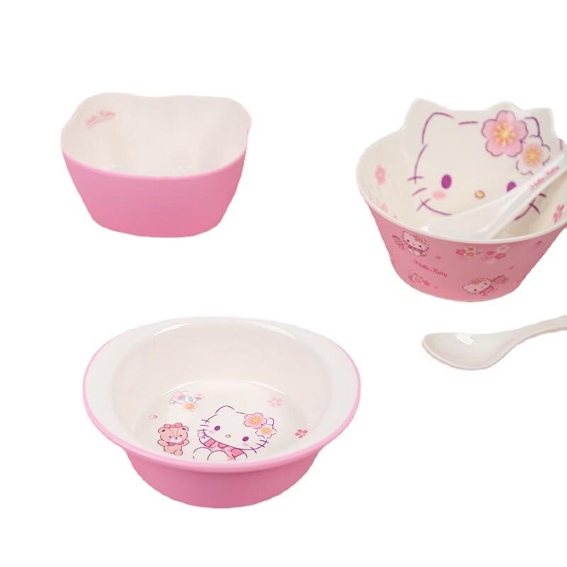 WUHE Sanrio Sakura Kids Melamine Bowl Set (5-Piece)