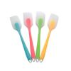 Cake Cream Silicone Spatula Set - Food-Grade, Translucent, Integrated Baking Tool (Small & Large Sizes)