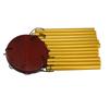 12 Tubes Wind Chime Aluminum Balcony Coffee Shop Gold