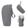 Baby Bottle Bag Adorable Zipper Closure Oxford Cloth Portable Car Stroller Breast Milk Insulated Bag Nursery Supplies