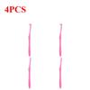 4pcs Orthodontic Toothbrush Pointed Head Soft Hair Correction Clean Teeth Gap Floss Oral Hygiene Teeth Braces Tooth Brushes