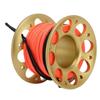 15m Cable Scuba Diving Reel Aviation Aluminum Diving Line Reel with Double Ended Hook for Outdoor Boating Marine