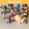 Charming 10pcs Masha And The Bear Action Figure Cute Doll Cake Topper Play Set For Festive Celebrations