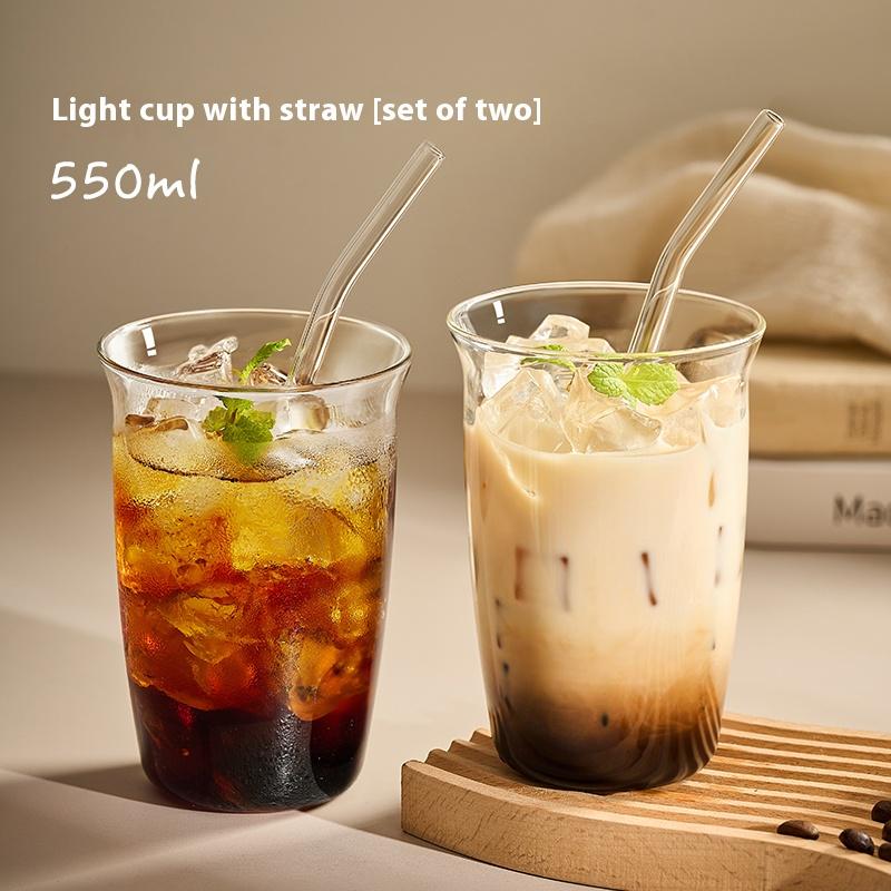 Vaso Gianxi de Vidrio de Borosilicato Alto para Uso Doméstico Resistente al Calor Taza de Agua para Mujeres de Alta Belleza Taza de Café