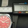 REFURBISHED VINTAGE SEIKO 5 AUTOMATIC 6309A JAPAN MENS RED DIAL WATCH a434688-2