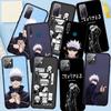 Phone Case for Samsung Galaxy S25 S24 S23 iPhone 16 15 Xiaomi Redmi Note 14 13 12 16E X 11 Pro Max Moto Huawei Comics Jujutsu Kaisen Gojo Satoru Cover