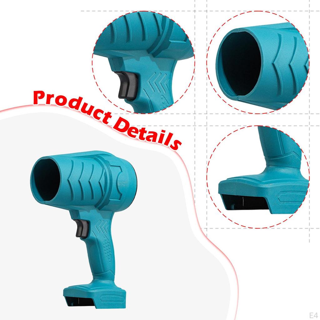 Cordless Leaf Blower Car Cleaning Tool Portable Handheld Turbine Jet Fan Dust Remover for Workshop