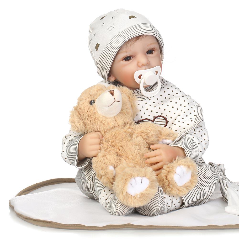 Buy 50cm inch Npk Doll Baby Reborn Dolls Girl Gifts Lifelike Soft Vinyl Silicone Children World At Affordable Prices Free Shipping Real Reviews With Photos Joom