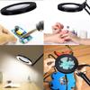 Lupa de masă flexibilă USB Lampă cu LED Lupa 5X Suport de bază Lampă de birou iluminare Dormitor Birou Studiu