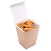 Paper Bucket For Chicken Dinner Fries Kraft Small 145X110Mm 100Pcs
