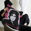 Singer AAmy WWinehouse Pillow Cover for Bedroom Room and Living Room Sofa Decorative Cushion Cover