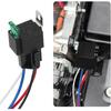 4Pin 12V Relay with 30A Fuse,SPST Normally Open Car Relay with 14 AWG Harness,Universal Automotive Relay Car Accessories for Most Cars Trucks