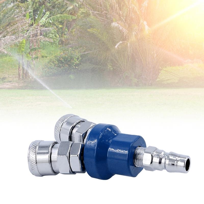 Universal 2/3 Way Air Hose Splitter Air Compressor Quick Connect Pneumatic Fittings Air Hose Connector Easy to Use