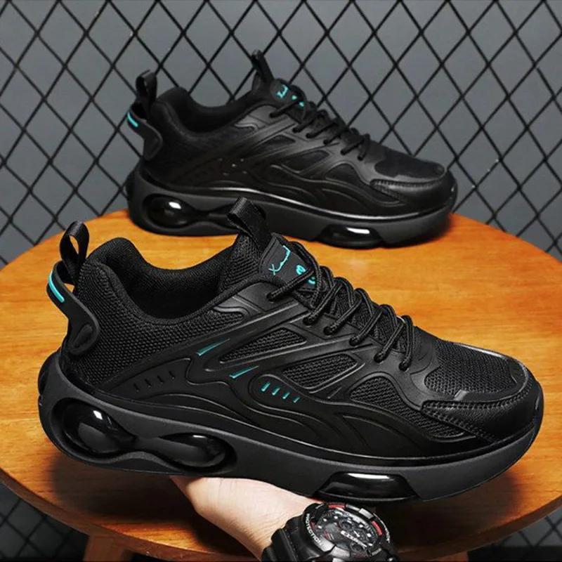 Mode Neue Herrenschuhe Vielseitige Mode Dicksohlige Sneaker Herren Mesh Atmungsaktiv Komfort Laufschuhe für Herren Zapatillas De Deporte