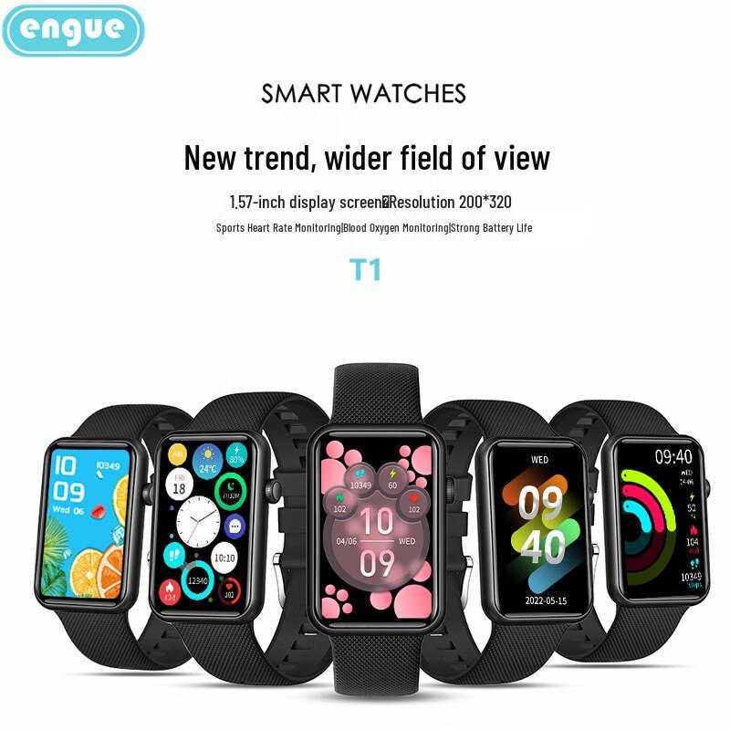 EnGu EG-T1 1.57  Smartwatch with Bluetooth Call & Health Monitoring (CN version)