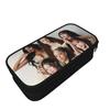 Fun Katseye Kpop Pencil Cases Idol Pencilcases Pen Box for Girls Boys Large Storage Bags School Supplies Gift Stationery