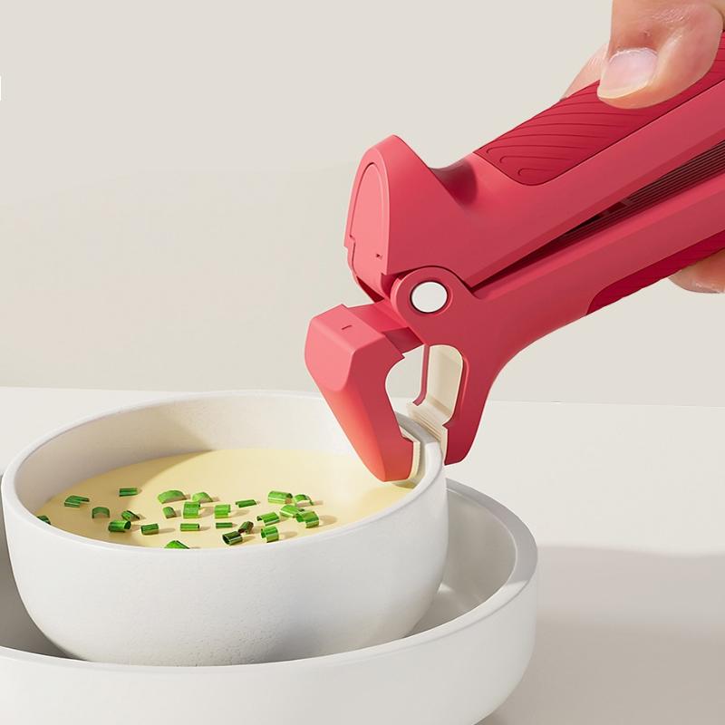 Anti-Scald Clip Anti Scald Plate Bowl Dish Pot Holder Anti Scalding Cookware Anti- Clip Lifter Kitchen Accessories Gadget